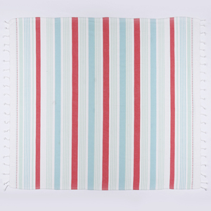 HOT SUMMER <b>SALES</b> OF <b>BEACH</b> <b>TOWELS</b> WITH 2 SIDES FRINGES 100% COTTON 200 GSM YARN DYED DOBBY DESIGN 70X170 CMS MADE IN INDIA - Product Image 4