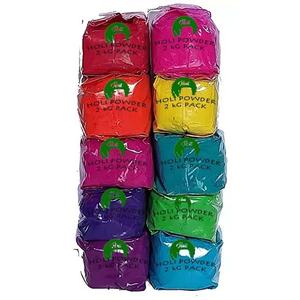Confeti de Colores Holi Gulal Resistente al Fuego, No Tóxico, Ecológico y Biodegradable 100g - Product Image 5