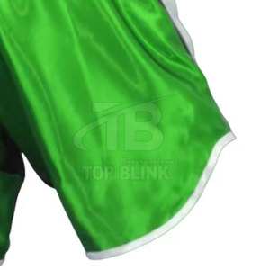 2025 Premium Sports Apparel Private Label Patrón sólido Pantalones cortos de boxeo para hombres - Product Image 5