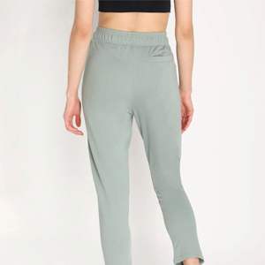 Cómodos pantalones de correr para mujer, pantalones de Jogger de cintura alta con cintura elástica y bolsillos, tela de secado rápido - Product Image 3