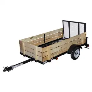 Giảm giá bán hàng nông nghiệp Tipping trailers cho máy kéo nhỏ gọn để nâng & tip cho di chuyển các bản ghi, trang trại Trailer Dump Trailer