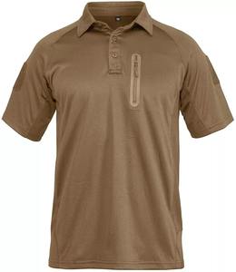 Camiseta Polo de hombre con estampado de sublimación de tinte personalizado, camiseta de manga corta informal de LICRA de poliéster transpirable 100% en Tallas grandes - Product Image 1