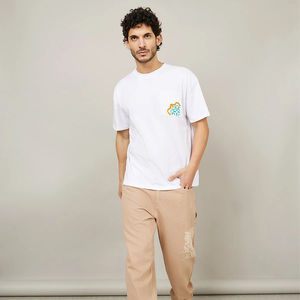 Camisetas Bordadas de Moda 100% Algodón, Último Diseño, para Uso Diario, Suministro Directo, Logotipo Personalizado, Impresión de Marca - Product Image 3