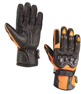 Guantes de Motociclista de Cuero Profesionales KADIA, Impermeables, Tácticos, para Invierno, Estilo Vintage, Unisex, con Protección - Product Image 1