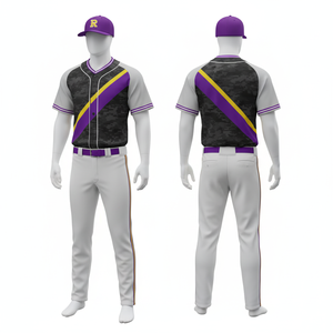 Uniforme de baseball personnalisé en mesh par sublimation 2026, léger, unisexe, vêtement de sport, logo d'équipe, numéro, haute qualité, vente en gros - Product Image 1