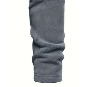 Sudadera con media cremallera de invierno para hombre-Logotipo personalizado bordado 100% algodón Servicio OEM Directo de fábrica Personalizable - Product Image 3