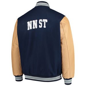 Mode Vestes Doublure Matelassée Personnalisé Chenille Patchs Letterman College Hommes Bomber Baseball Coupe-Vent Laine Varsity Veste - Product Image 3