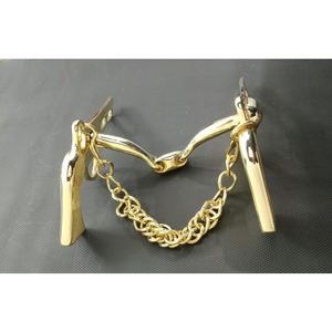 Bocado de Equitación de Latón de Lujo, Estilo Pistola Occidental, Único y Personalizado, Arneses Ecuestres Hechos a Mano, Bocado Occidental para Caballos - Product Image 3
