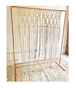 Toile de fond de scène de mariage en fer forgé au design simple, forme et taille personnalisées, pour événements et fêtes - Product Image 5