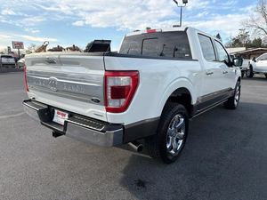 ฟอร์ด เอฟ 150 คิงแรนช์ ซูเปอร์ครูว์ ปี 2023 สีขาวสะอาด รถมือสอง พร้อมระบบนำทาง ซันรูฟ สตาร์ทเครื่องยนต์จากระยะไกล ชุดอุปกรณ์ลากจูง ชุดอุปกรณ์สำหรับรถพ่วง - Product Image 3