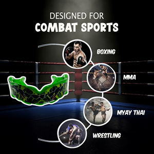 Protège-dents souple pour l'entraînement sportif, boxe, arts martiaux, protège-dents mince pour adultes et juniors - Product Image 3