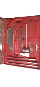 Juego quirúrgico postmortem de calidad superior Instrumentos de disección forense y autopsia Juego postmortem de acero inoxidable - Product Image 5