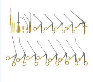 Juego de Instrumentos Quirúrgicos ENT de Acero Inoxidable de Alta Calidad, con Fuente de Alimentación Manual, Estuche, Reutilizable, Ecológico, para Estudiantes de Medicina, con Certificación CE - Product Image 2