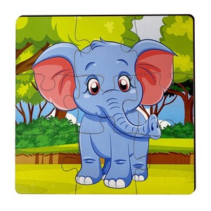 Wholesale OEM ODM 4 Set Wooden Educational Animals Jigsaw <b>Puzzle</b> Popular <b>Puzzle</b> Jigsaw <b>Puzzles</b> Factory Direct Cheap Price - Product Image 1