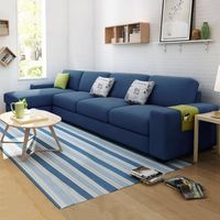 Luxueux Ensemble de Canapés Modulables Modernes pour Salon, Confort 7 Places pour Salle à Manger et Utilisation en Extérieur