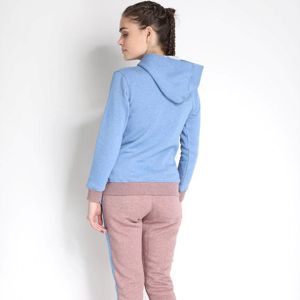 Conjunto de chándal Premium con cremallera para Mujer | Traje de jogging de dos piezas transpirable y elástico para fitness, yoga y actividades al aire libre - Product Image 2