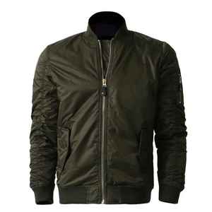 Unisex Men's Leather Bomber Jackets Canvas Waterproof Breathable Windbreaker <b>Stand</b> Collar Front Logo Durable High Quality - Product Image 5