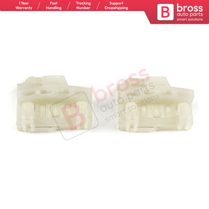 Clips de Guide de réparation de lève-vitre BWR46 avant gauche pour A4 B5 Polo 6N Passat B5 3B superbe MK1 8D0837461 pièces d'auto Bross - Product Image 4