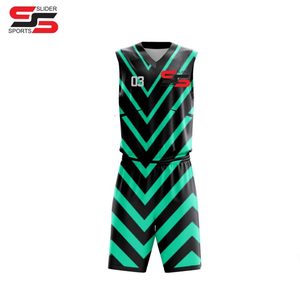 Uniforme de Baloncesto de Equipo Personalizado, Ropa Deportiva de Talla Grande, Tela de Poliéster, Uniforme de Sublimación de Dos Piezas - Product Image 1