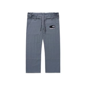 Kimono de Jiu-Jitsu Brésilien Shoyorol Gris Respirant, Durable, Séchage Rapide, Coupe Ample, 100% Coton 440g, Uniforme d'Arts Martiaux - Product Image 4
