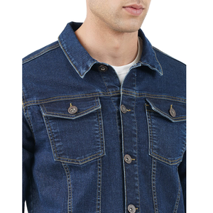 Wholesale Price Fashionable Casual <b>Denim</b> <b>Jacket</b> for Men Export Quality Men's <b>Denim</b> <b>Jacket</b> <b>Customized</b> Design From Bangladesh - Product Image 3