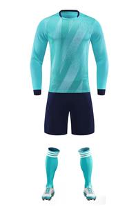 NOUVEAU Style Survêtement de football à haute élasticité LOGO personnalisé Hommes Respirant à manches longues Football Training Sportwear - Product Image 2