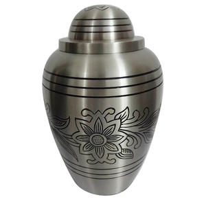 Urnes de crémation en métal modernes uniques en vogue pour cendres texte personnalisé et options de gravure sincère bijoux souvenir - Product Image 4