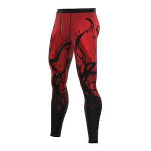 Última llegada de secado rápido hombres sublimación Legging personalizado suave llegada sublimación excelencia calidad cintura elástica Yoga Leggings - Product Image 2
