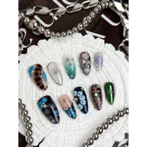 Orbit Muse Press-On Nail : Design élégant pour un look stylé - Product Image 5