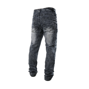 Jeans de Mezclilla para Hombre de la Mejor Calidad, Multicolor, Cintura Alta, Corte Regular, Diseño Personalizado, Estilo Casual Urbano, Pantalones Lavados - Product Image 3