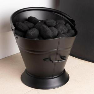 Elegant and Durable Iron <b>Coal</b> Bucket with a Traditional Design and Antique-style Handle & Suitable for <b>Coal</b> Storage - Product Image 4