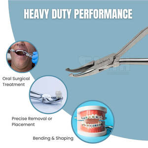 Alicates de Ortodoncia Dental, Alicates de Ortodoncia de Ingeniería de Precisión con Construcción Robusta - Product Image 4