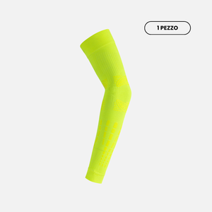 Floky Manicotto NO STRAIN Evolution T1 XS/S Mangas de brazo amarillas fluorescentes - Product Image 3