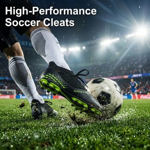 <span class=keywords><strong>Scarpe</strong></span> da <span class=keywords><strong>Calcio</strong></span> per Bambini e Ragazzi <span class=keywords><strong>con</strong></span> Colletto a <span class=keywords><strong>Calzino</strong></span> Lavorato a Maglia, Suola MG Multi-Terreno, Nero Verde, per Ragazze e Ragazzi, Squadra Scolastica - Product Image 3