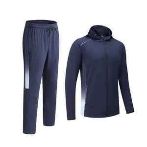 Chándales Deportivos Premium para Hombre, Corte Ajustado, Ropa Deportiva de Invierno, Cremallera, Alta Calidad, Nuevo Diseño, Ecológico, Personalizado, Talla Grande para Correr - Product Image 2