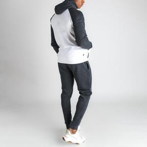 Vente en gros de survêtement avec logo personnalisé pour hommes, nouveauté, ensemble de gymnastique coupe-vent pour hommes, vêtements de printemps, survêtement décontracté - Product Image 6