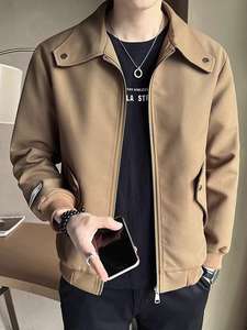 Vestes à fermeture éclair en polyester pour hommes - Product Image 5