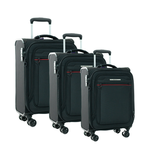 กระเป๋าเดินทางผ้าโพลีเอสเตอร์แบบนุ่ม036กระเป๋าเดินทางแบบรถเข็นอลูมิเนียมแบบแขวน - Product Image 1