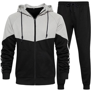 Nouveauté Survêtements pour hommes avec fermeture éclair Qualité supérieure Jogging en plein air Ensemble deux pièces Vêtements de sport personnalisés Logo Survêtement pour hommes - Product Image 5