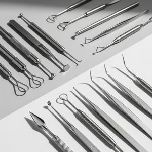 Glee Impex Professional <b>Face</b> Acne Treatment Blackhead and Pimple Extraction Tool for Clear Clean Skin <b>Care</b> - Product Image 5