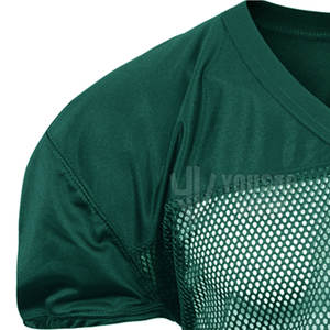 เสื้อเจอร์ซีย์ตาข่ายแห้งเร็วระบายอากาศได้ด้านหน้าโลโก้ที่กำหนดเอง - Product Image 6