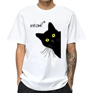 Camiseta de Algodón 100% para Hombre, Estilo Streetwear, con Mangas de Lujo Personalizadas y Lavado Ácido - Product Image 1