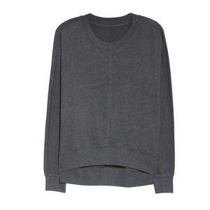 เสื้อสเวตเตอร์คอกลมแขนยาวระบายอากาศได้ดีน้ำหนักเบาแห้งเร็วปรับแต่งได้ตาม100% - Product Image 5