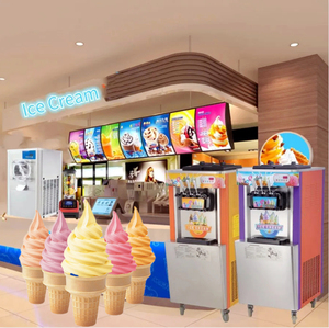 Precio venta de maquina para hacer helados nieve suaves usadas barquillas en sorbetes fruta heladera casera italiana - Product Image 4