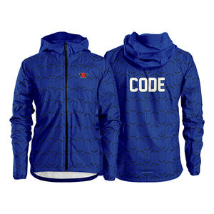 Veste coupe-vent pour homme de haute qualité, fermeture éclair intégrale, coupe-vent léger en nylon, capuche, grande taille, prix de gros d'usine - Product Image 6