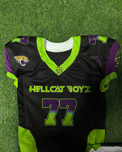 Nouveau design de maillot de football américain personnalisé uniforme de football américain - Product Image 5