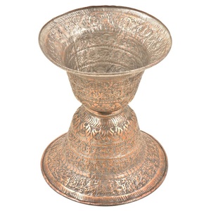 High Quality Vintage Pure Brass Spitting Bowl With Nickel Finished <b>For</b> Decoration Purpose Arabic Peekdaan <b>Decorative</b> <b>Item</b> - Product Image 4
