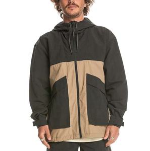 Chaqueta Cortavientos con Capucha Transpirable de Alta Calidad para Hombre, Logotipo Personalizado, Forro de Malla, Talla Grande, Chaqueta Impermeable Tipo Anorak - Product Image 3
