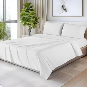 Juego de cama de algodón duradero de calidad superior resistente a la decoloración y lavable a máquina hecho para durar-Disponible para su compra - Product Image 3