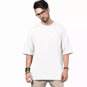 Custom Logo Vintage Acid Washed T Shirt Men Distressed Heavyweight Cotton Blank Oversized <b>Tshirt</b> 100% Cotton for Men's T-shirt - Product Image 6